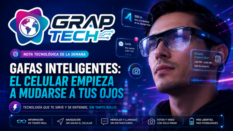 GAFAS INTELIGENTES: EL CELULAR EMPIEZA A MUDARSE A TUS OJOS.