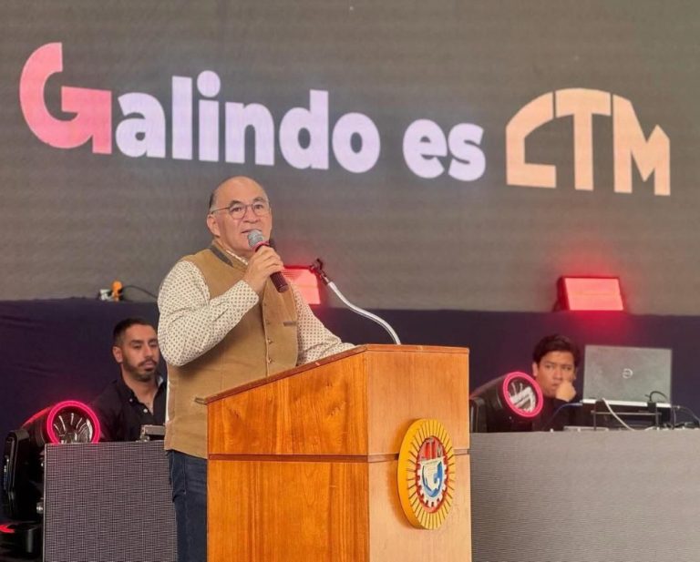 Enrique Galindo invitado especial de la CTM en el Día del Trabajo