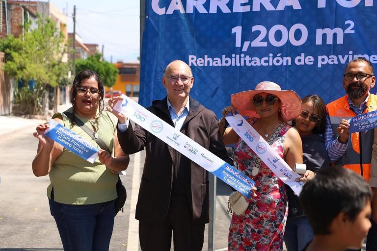 Avance firme en nuevas vialidades de San Luis Capital: Alcalde Galindo
