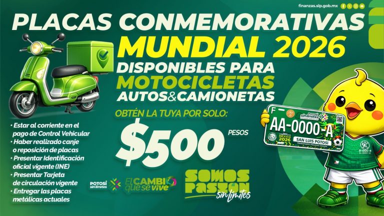 MOTOCICLISTAS SE ACTUALIZAN CON PLACAS MUNDIALISTAS