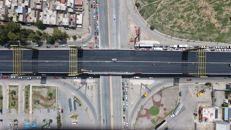 GOBIERNO ESTATAL AVANZA EN FASE FINAL DEL PUENTE VALLE DE LOS FANTASMAS