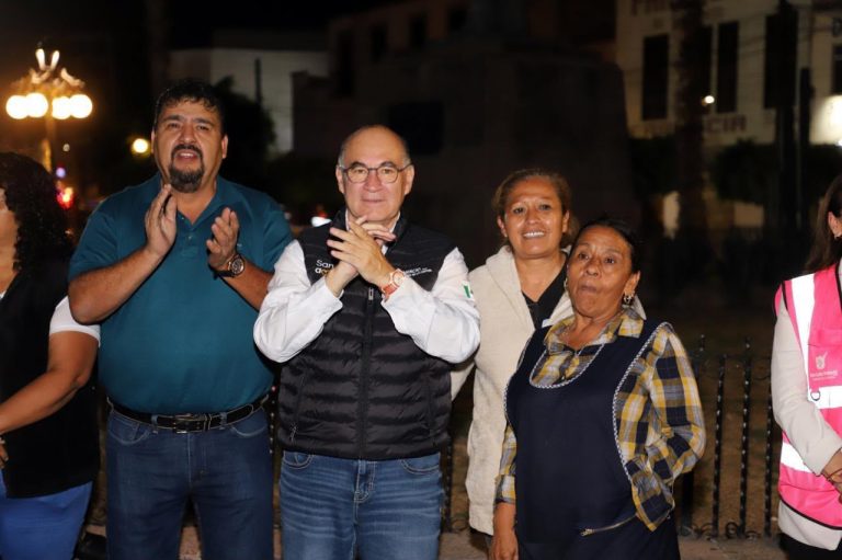 Enrique Galindo encabeza rescate integral de la explanada Ponciano Arriaga