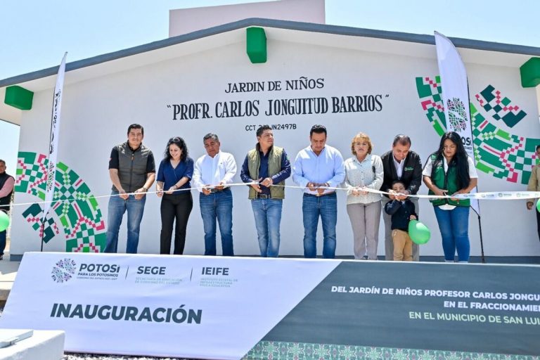RICARDO GALLARDO CONSOLIDA INFRAESTRUCTURA EDUCATIVA