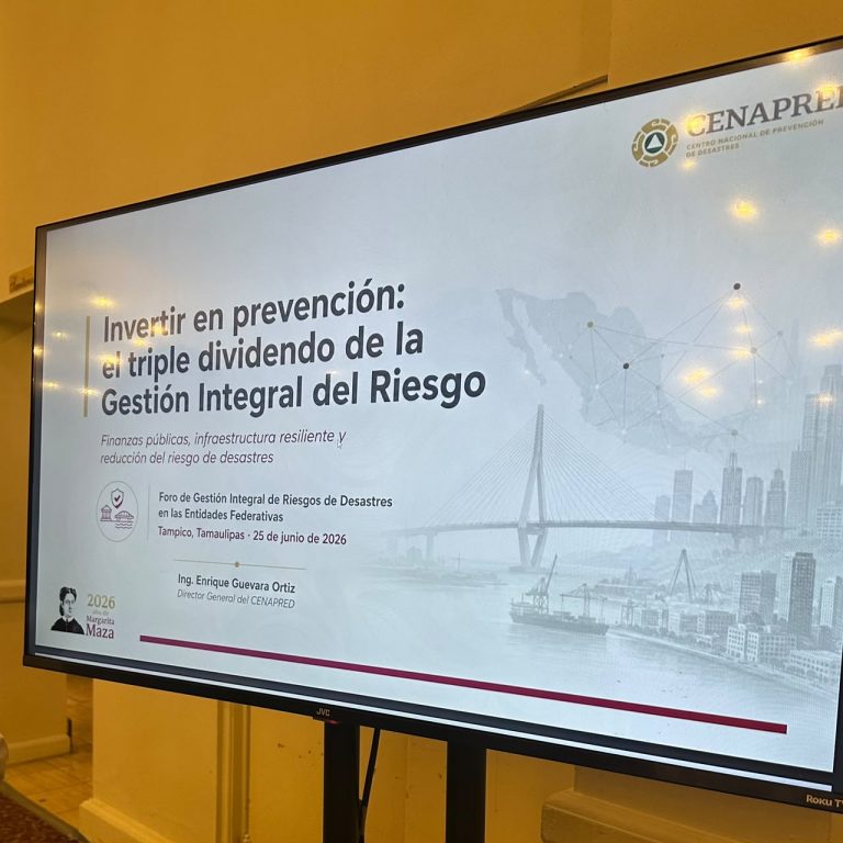 GOBIERNO ESTATAL FORTALECE ESTRATEGIAS DE PREVENCIÓN ANTE DESASTRES
