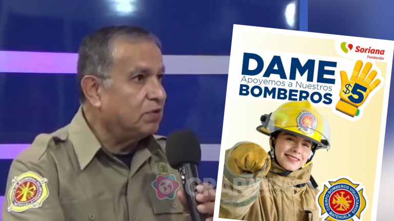 Bomberos de Matehuala inicia colecta anual; piden donar desde cinco pesos