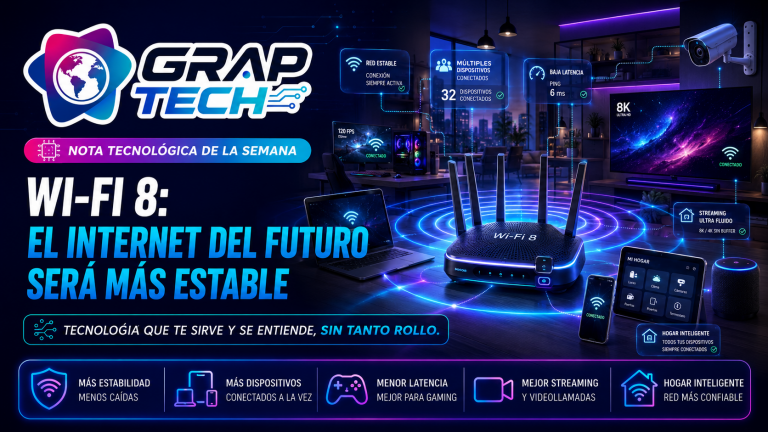 Wi-Fi 8: EL INTERNET DEL FUTURO NO SOLO SERÁ MÁS RÁPIDO, SERÁ MÁS ESTABLE