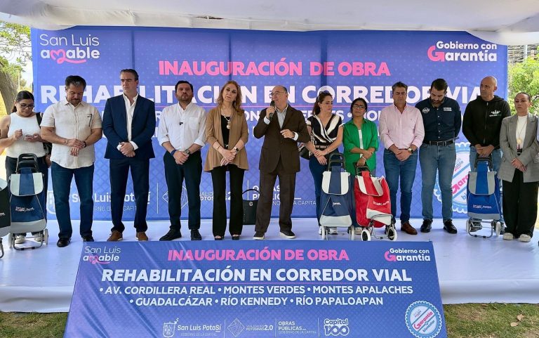 Enrique Galindo entrega corredor vial estratégico que transforma la movilidad en Lomas
