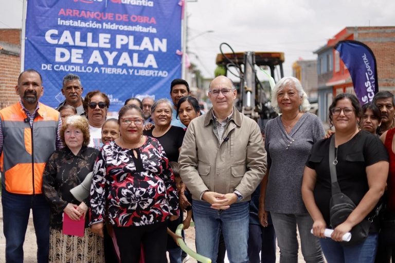 Enrique Galindo arranca obra esperada por más de 30 años en la colonia Emiliano Zapata