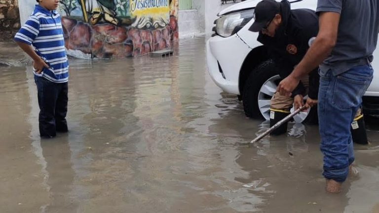 LLUVIA PROVOCA INUNDACIONES DE CASAS Y CALLES EN CEDRAL