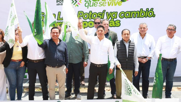 EL GOBERNADOR RICARDO GALLARDO PONE EN MARCHA LA SEGUNDA ETAPA DE LA VÍA ALTERNA SUR